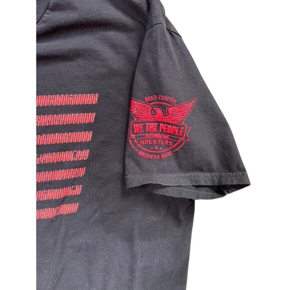We The People, men's size XXL black short sleeve T-shirt - Picture 3 of 7